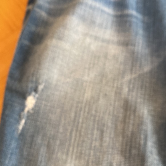 Guess bootcut jeans with lace insert, US size 30 petite lenth - Picture 5 of 7